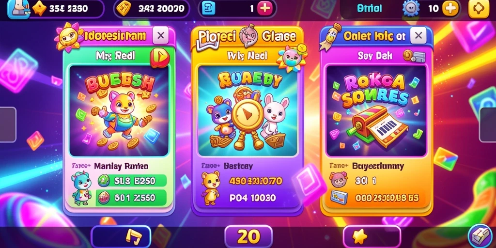 Hadiah menarik menanti setiap pemain yang beruntung.