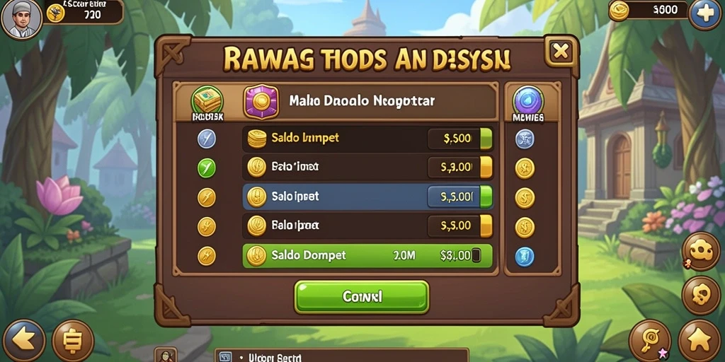 Level menantang yang siap dijelajahi.