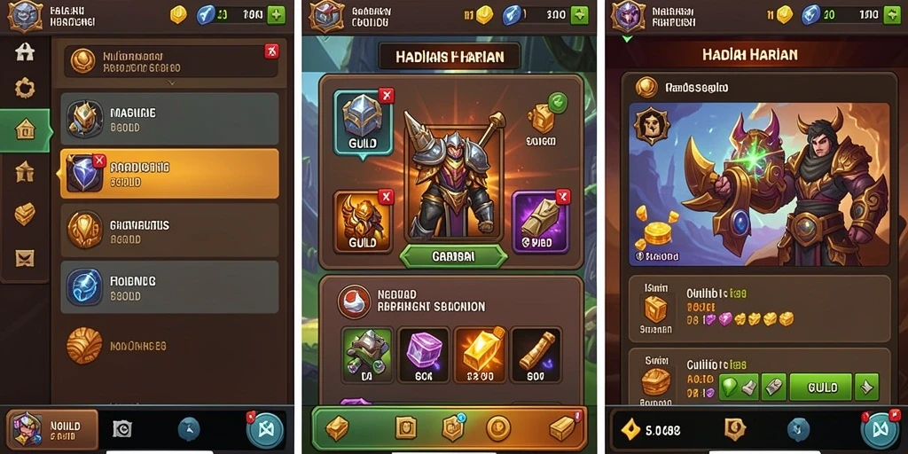 Pemandangan level yang menakjubkan dan detail.