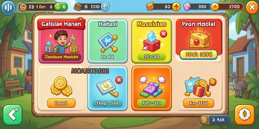 Fitur sosial untuk berinteraksi dengan teman.