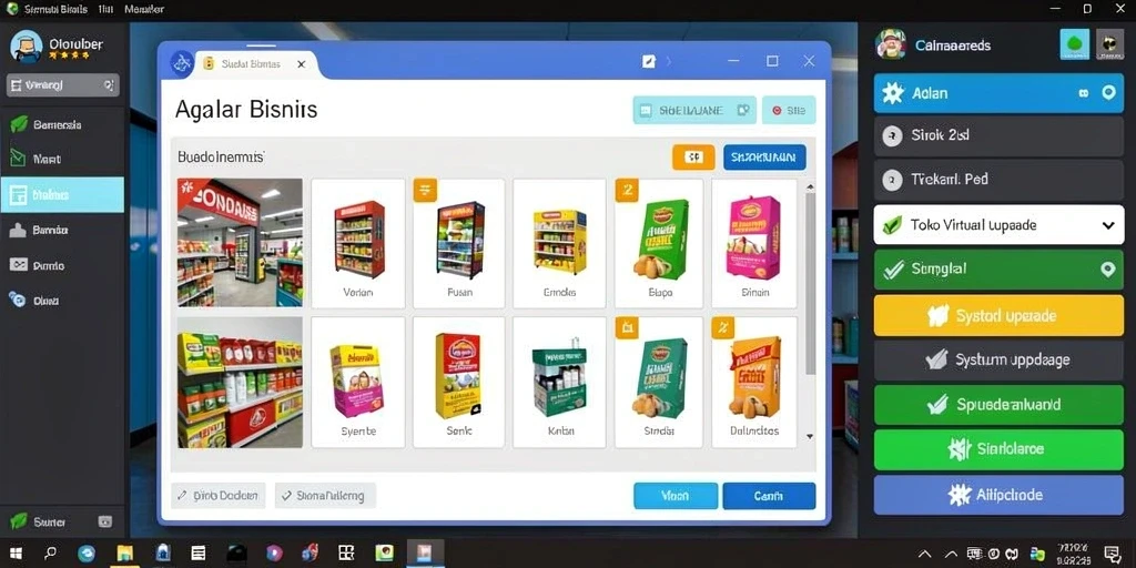 Mode multiplayer yang memungkinkan interaksi dengan teman.